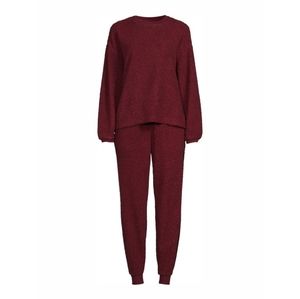 Secret Treasures Boucle Top & Jogger 2-Piece Set